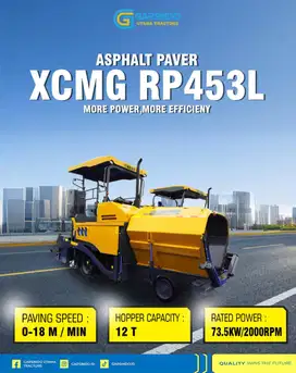 Jual Asphalt Paver | Asphalt Paver XCMG RP453L Harga Terbaik 2025