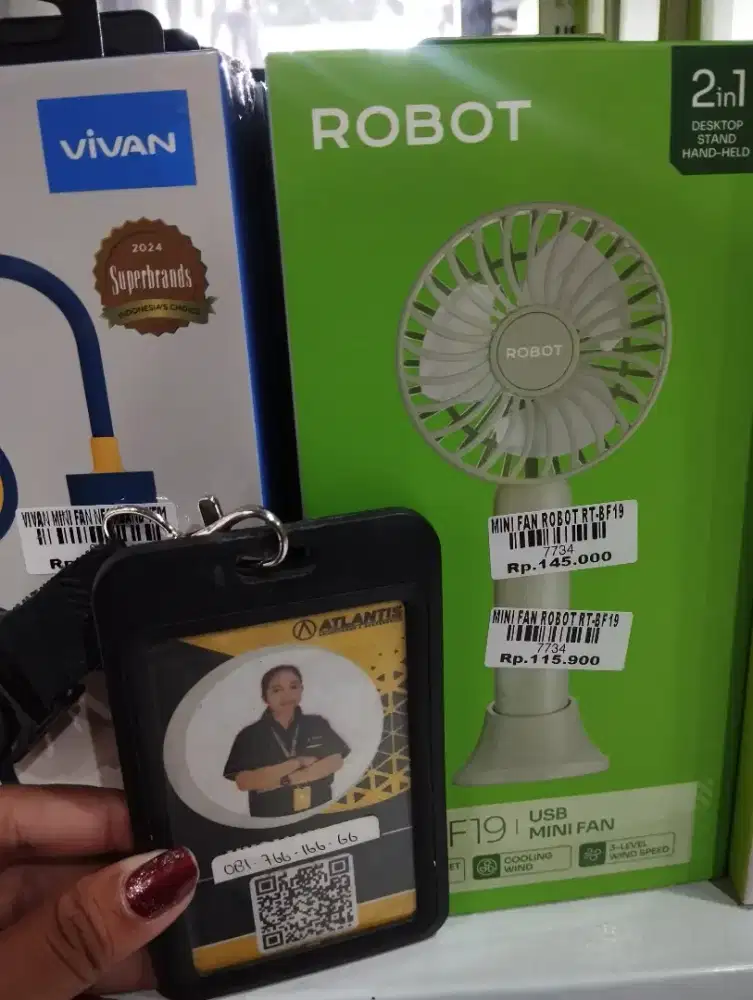 MINI FAN ROBOT RT-BF19 | ATLANTIS DAHSYAT