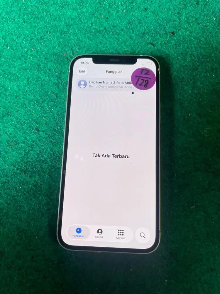 Iphone 12 128gb minus lcd dot