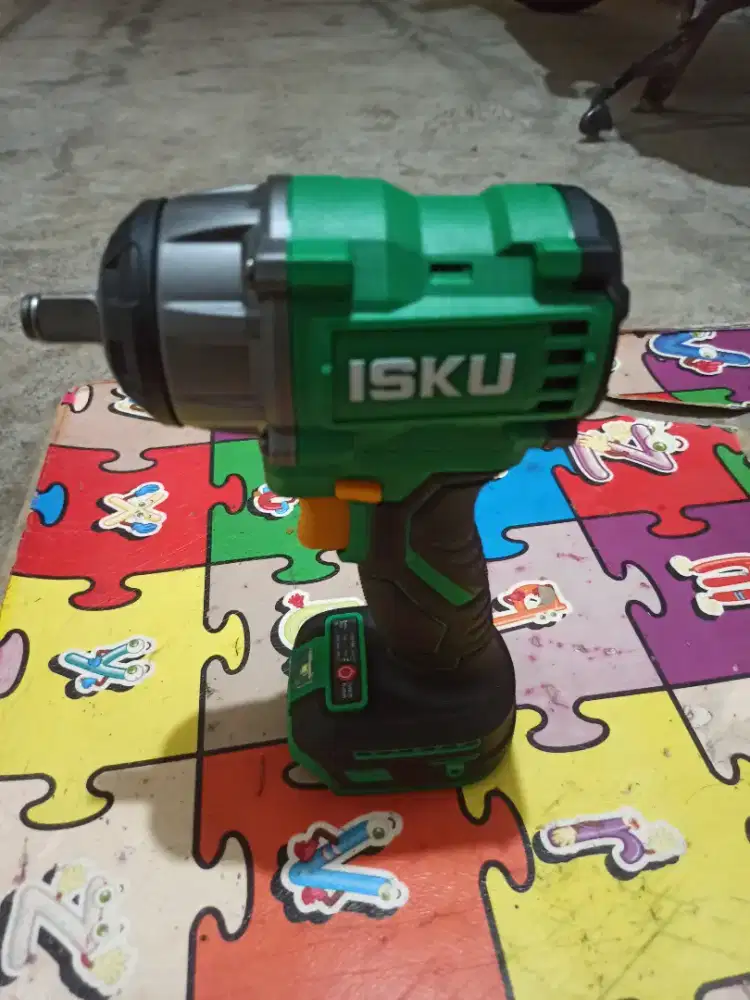 Mesin Impact wrench Driver ISKU 650NM - Baru