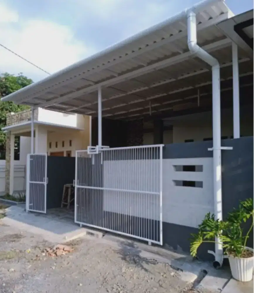 Kanopi alderon minimalis