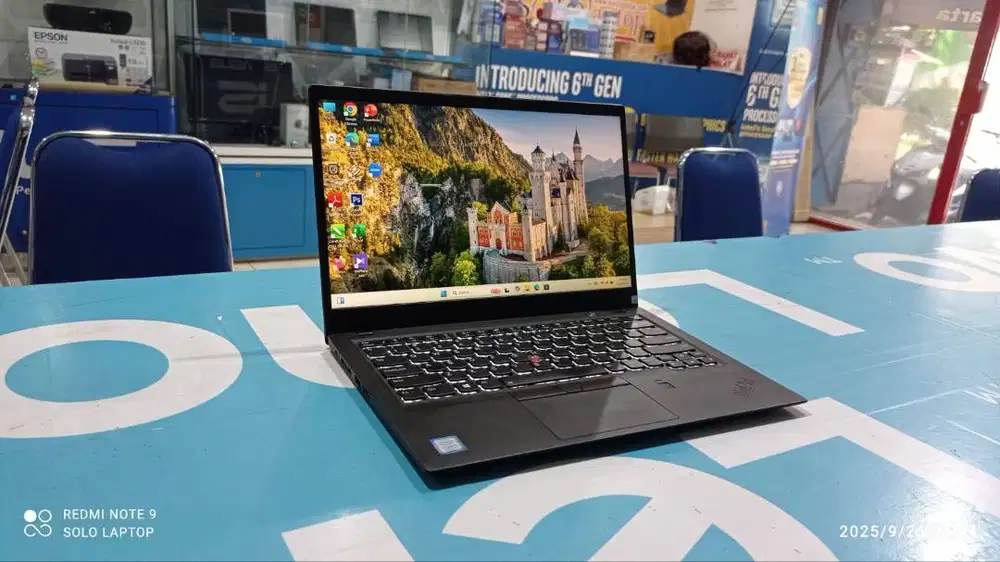 LENOVO THINKPAD X1 CARBON CORE i5 GEN 8 RAM 8GB SSD 256GB ELEGAN