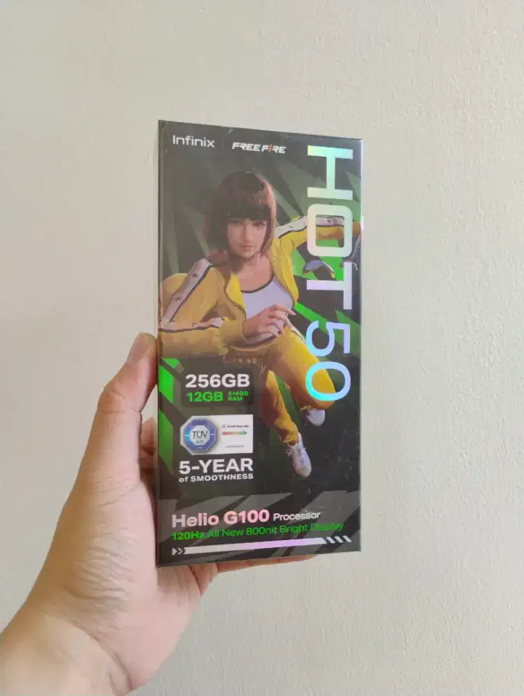 (BARU) Infinix Hot 50 NFC 6/256, SEGEL Garansi Resmi, Bisa COD