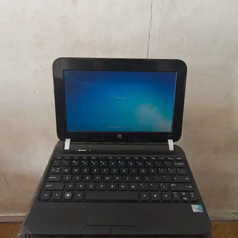 JUAL NOTEBOOK HP mini200 INTEL ATOM  N2600 RAM2GB HDD500GB OFFICE2010