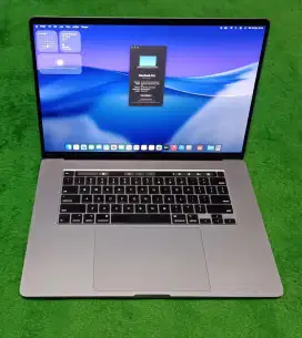 MacBook Pro 2019 16inch i9 32/1 TB Grey Touchbar Dual VGA Mulus Murah