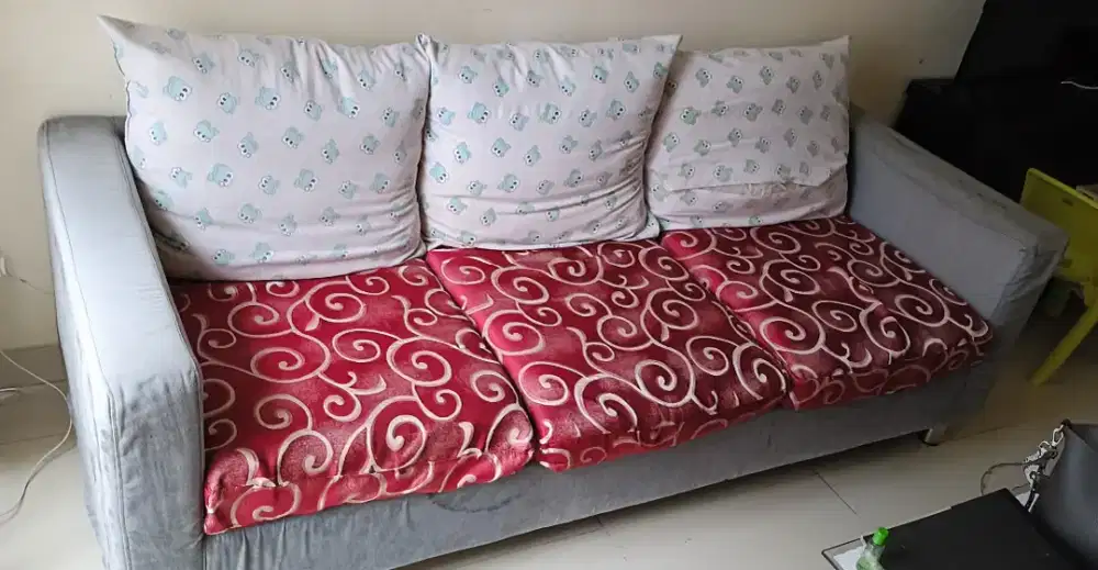 Dijual Murah Sofa Bekas 3 seater