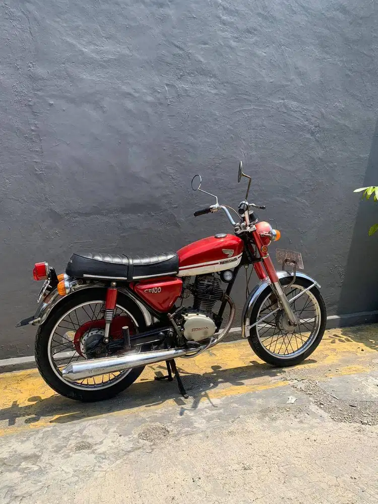 honda cb100 1971 dan 1973