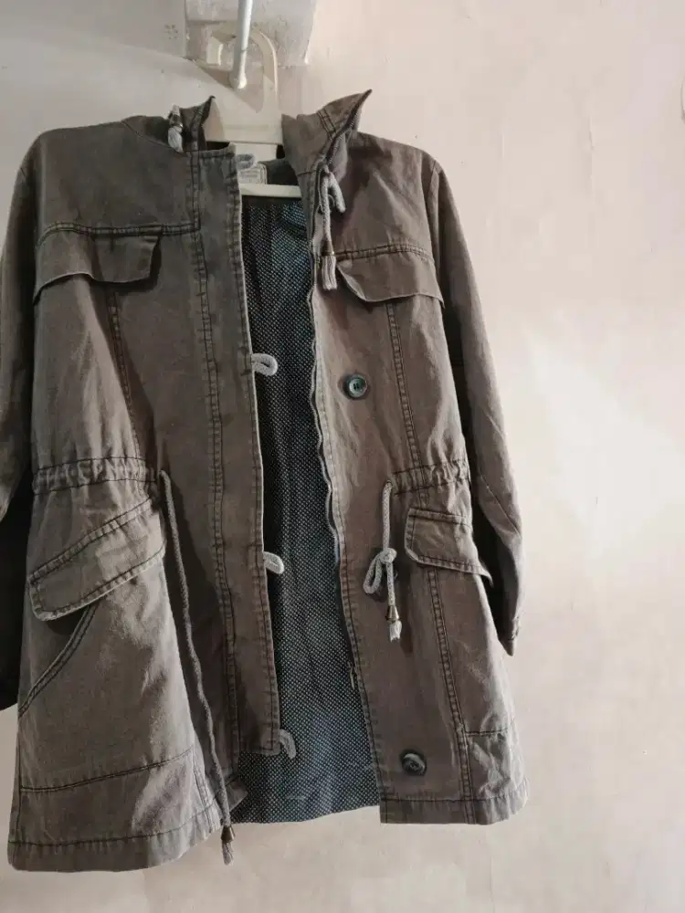 Parka hijau army