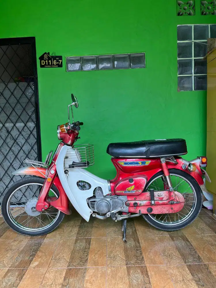 honda c70 tahun 1978 dan 1979 original