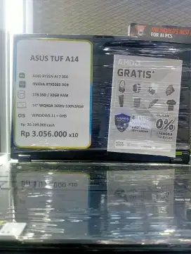 Segampang Itu cicilan Laptop Asus Tuf A14 Cukup KTP Saja