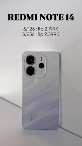 REDMI NOTE 14 8/128 8/256 PROMO SPESIAL HANDPHONE TERMURAH DIJOGJA