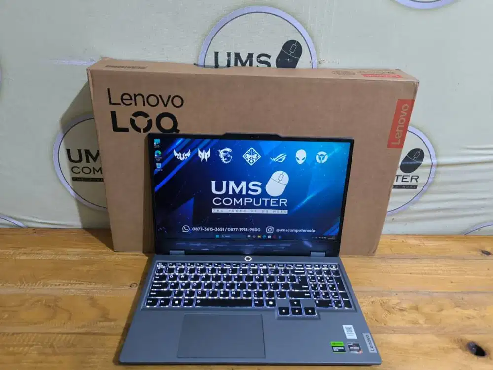 LENOVO LOQ 15APH8 RYZEN 7 7435HS Ram 20GB SSD 512GB RTX 4050