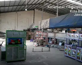 Murah Gudang Workshop di Jl. Mekar II Pasirlayung
