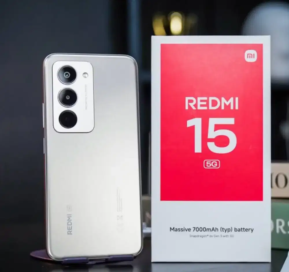 Redmi 15 Terbaru 8/256 bisa cicilan
