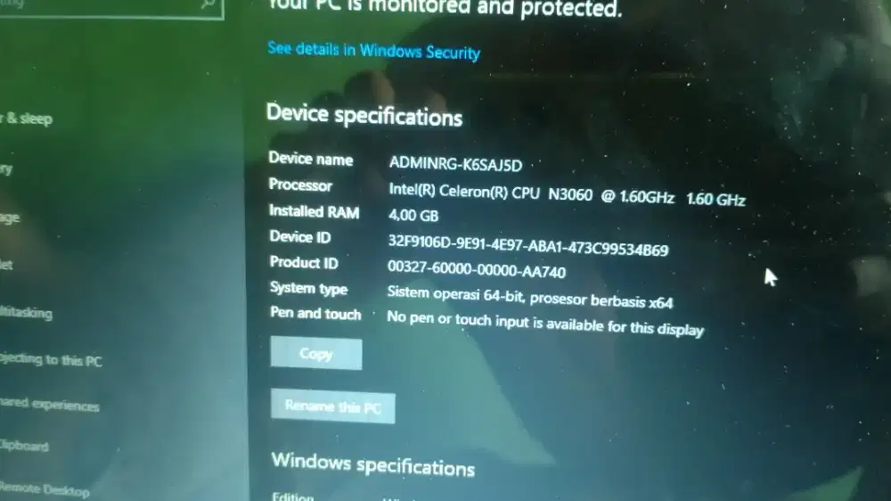 Laptop merk hp jual cepat