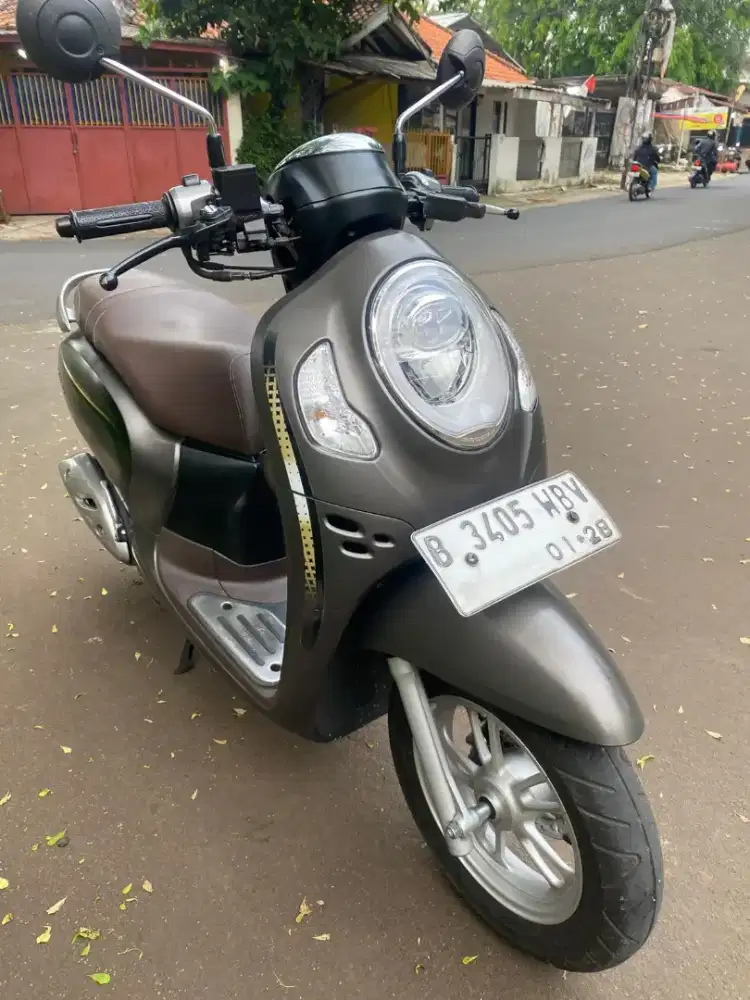 HONDA SCOOPY STYLISH KEYLES 2022 PAJAK PANJANG