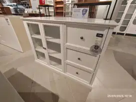 Naco Lemari Kabinet 2 Pintu Dengan Laci 3 Tingkat