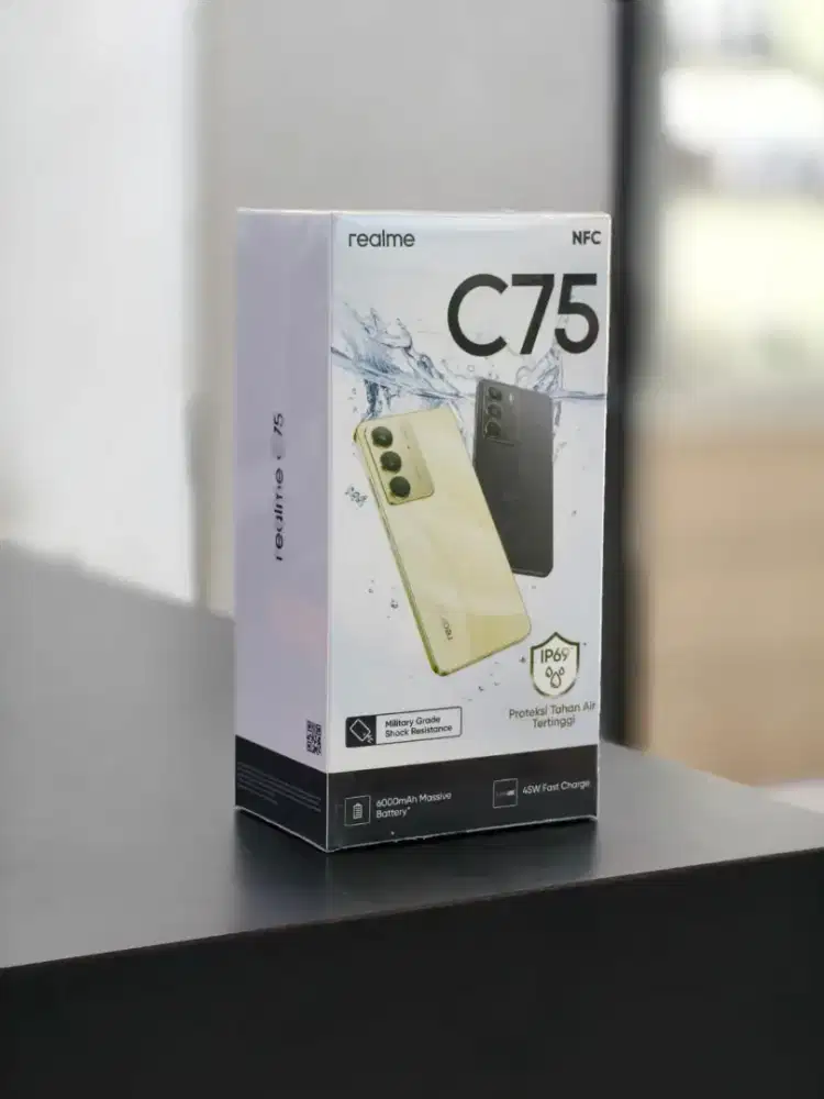 REALME C75 HP TAHAN AIR PALING TERJANGKAU!