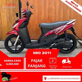 MIO SMILE 2011 PAJAK PLAT PANJANG MULUSS SIAP PAKE