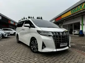 15JT ALPHARD G AT 2018 LOW KM 50RB ANTIK RARE !!
