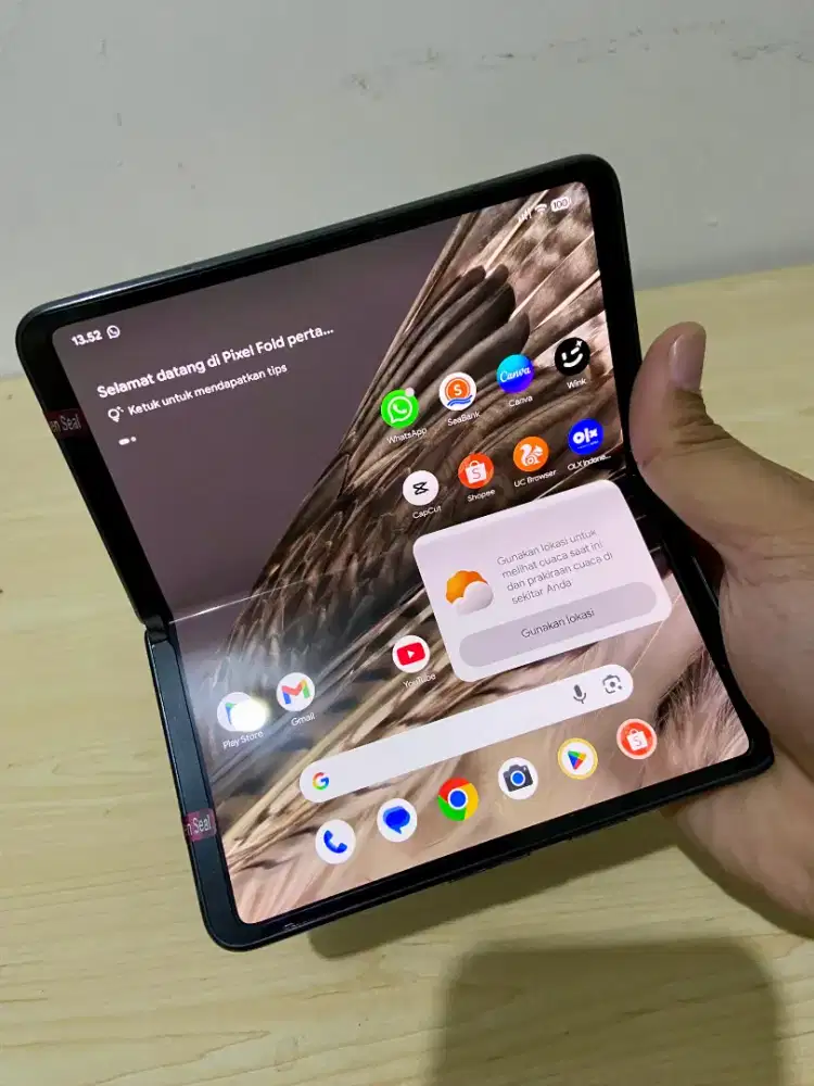 Hp Lipat Google Pixel Fold Harga Baru 30jt jual 6,9jt saja