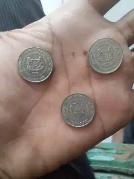 Koin 10 sen singapura