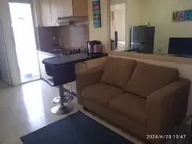 DIJUAL CEPAT BISA KPA (SHM) TYPE 2 BR FURNISHED APT BASSURA CITY