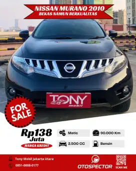 Nissan Murano 2.5 AT 2010 Hitam