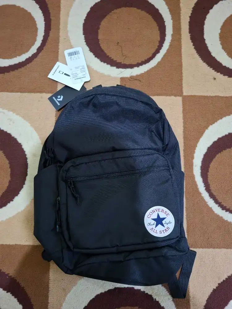 Tas Converse Black Mens Unisex Original