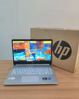 HP 14S - DQ2614TU Intel Core i3 - 1115G4 Ram 8GB SSD 512GB Siap Pakai