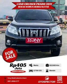 Toyota LC Prado TX 2.7 AT 2011 Hitam