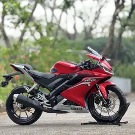 YAMAHA YZF R15 V3 MERAH 2017 KM LOW PAJAK PANJANG SUPER GRES