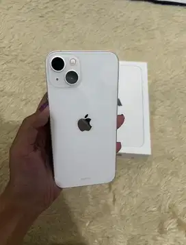 iPhone 13 128gb Starlight Garansi Resmi iBox Nominus Fullset