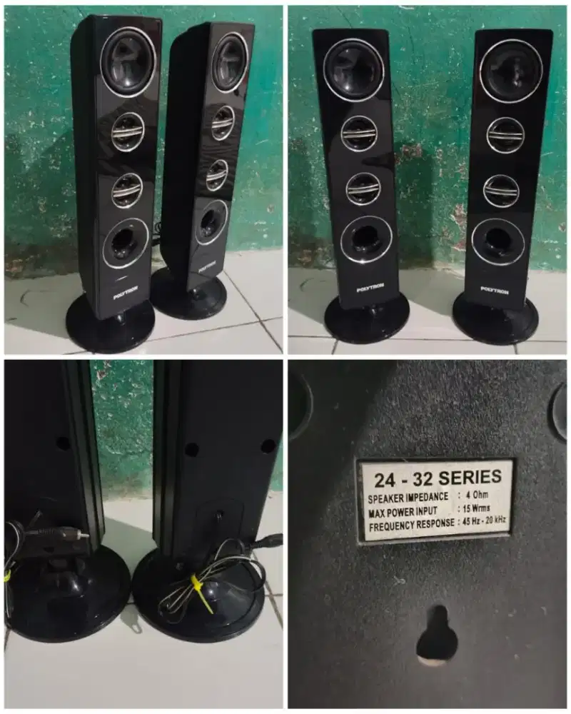 SPEAKER BEKAS TV POLYTRON 24-32