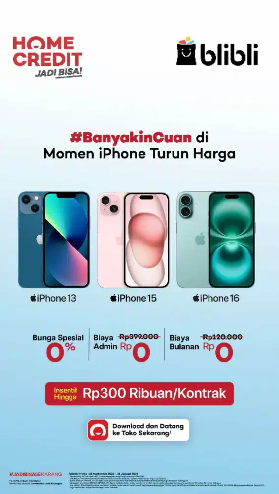 Home Credit pasti bisa