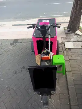 Harus laku bulan ini gerobak sepeda listrik!!