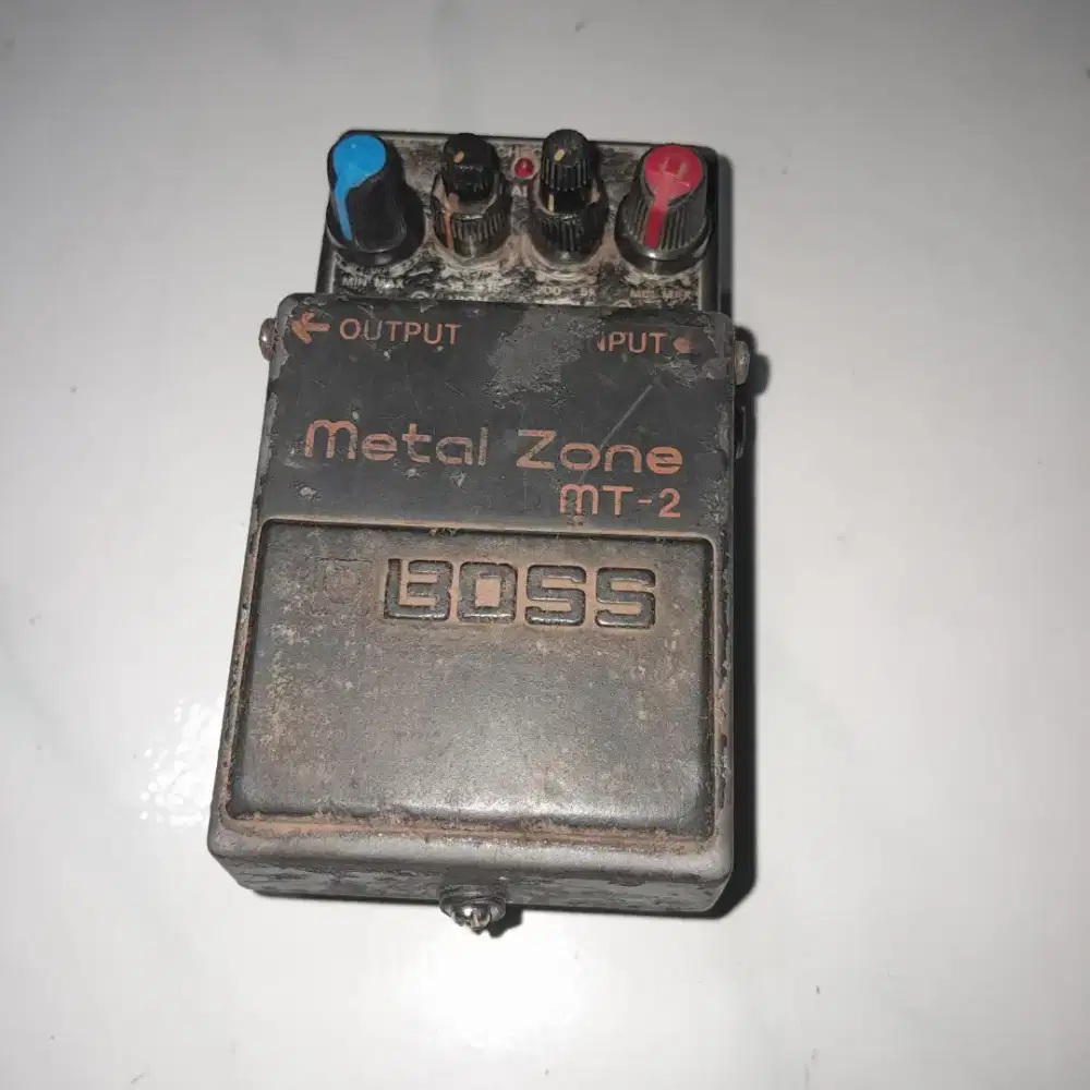Efek gitar Metal Zone boss bukan gitar listrik bas ampli updown headle
