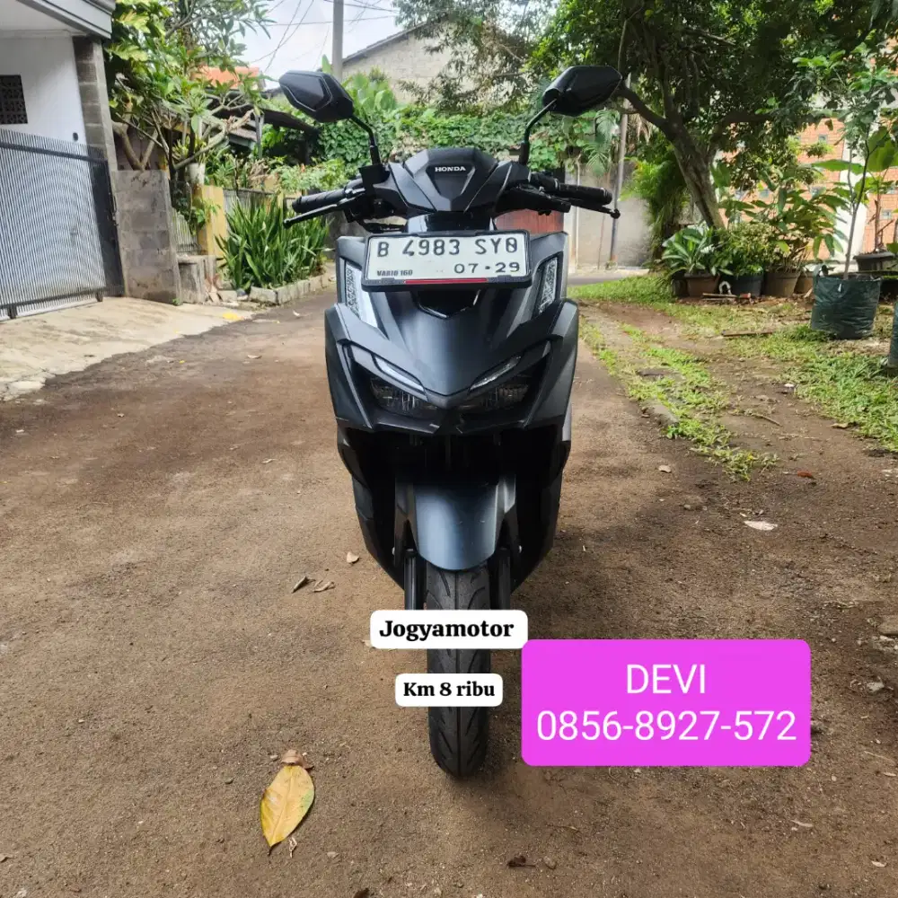 [KM 8K] Honda Vario 160 CBS th 2024 motor second siap pakai