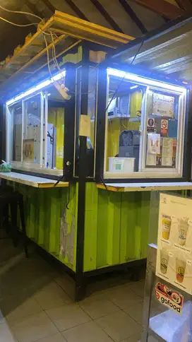 Booth Semi Container