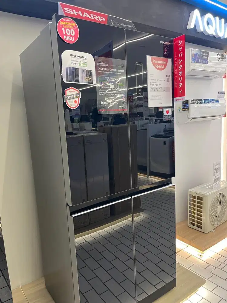 SHARP SJ-IF51PG-BK REFF SXS 472LTR