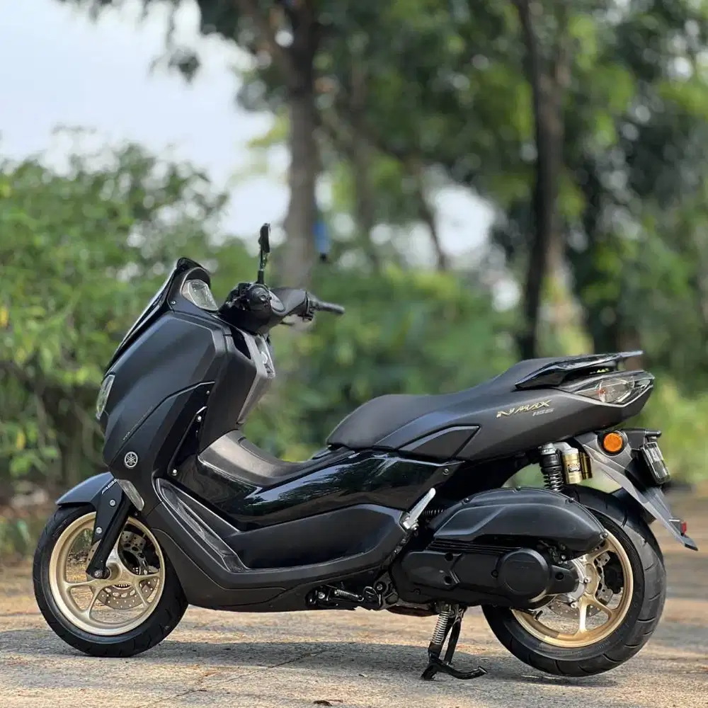 YAMAHA NMAX 155 CONNECTED ABS HITAM 2020 KM RENDAH PAJAK PANJANG GRES