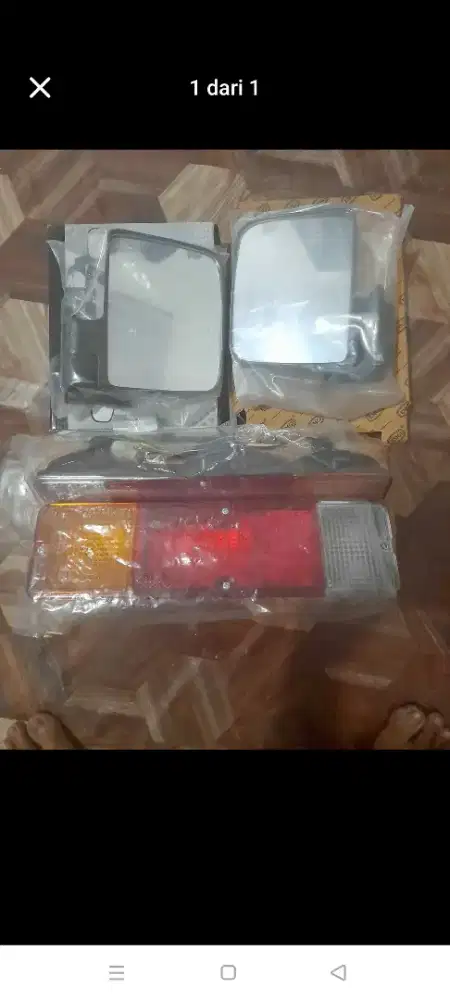 Lampu rem dan spion carry pick up