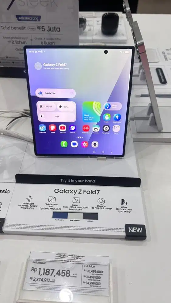 Samsung zfold 7 cashback up to 5 juta