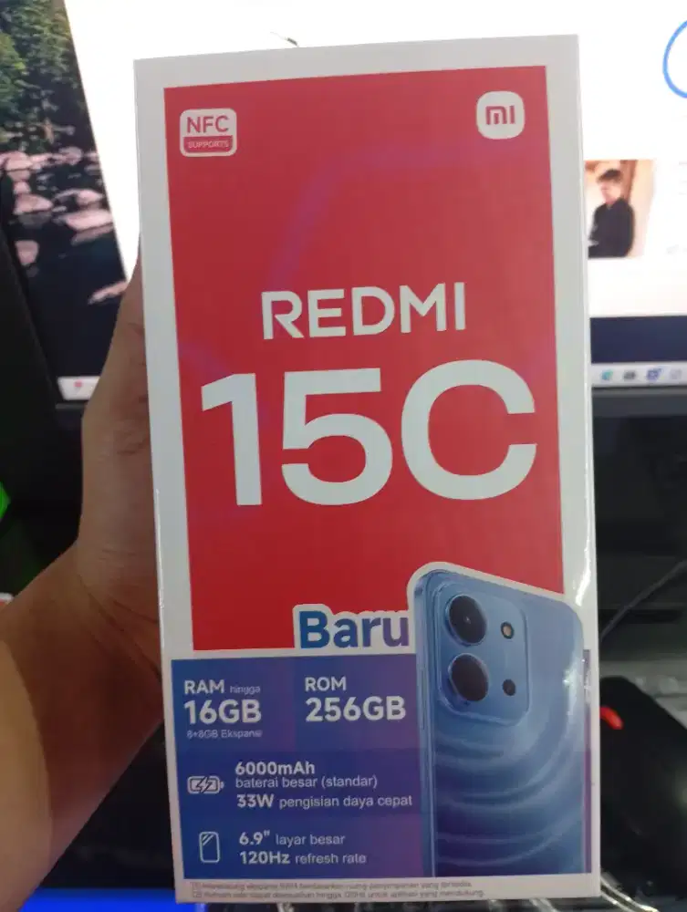 CICILAN HOME CREDIT || XIAOMI REDMI 15C 8/256 MIDNIGHT BLACK