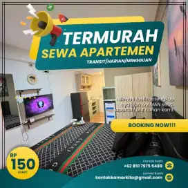 Sewa Apartemen Jakarta Timur BASSURA CITY Harian/Transit Termurah