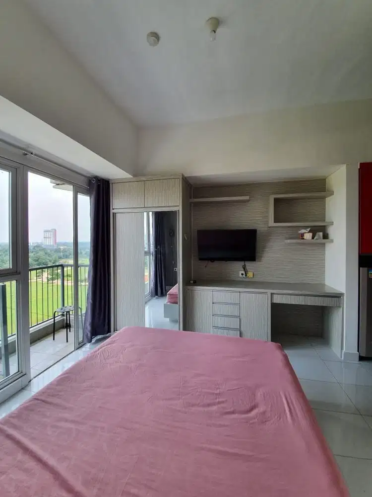 Jual cepat tipe studio, casa de parco bsd city, full furnished