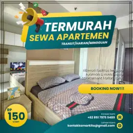 Sewa Apartemen Harian/Transit Tangerang TREEPARK CITY CIKOKOL TERMURAH