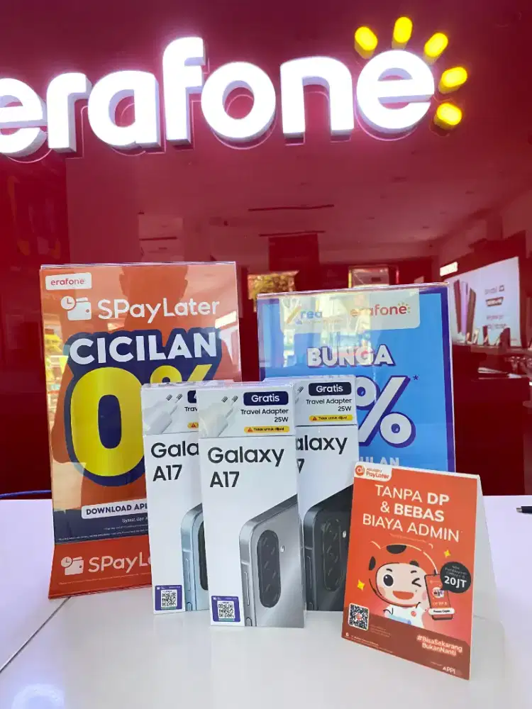 PROMO GALAXY A17LTE , BERGARANSI RESMI BISA TUKAR TAMBAH & CICILAN