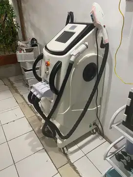 3 in 1 salon kecantikan IPL + PICOLASER + RF second baru