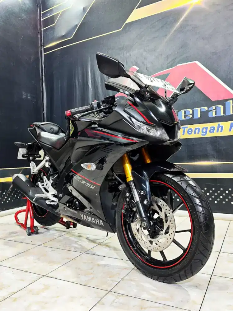 Yamaha All New R15 VVA V3 REG 2019 hitam glossy gas angkut